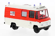 Brekina 36929 - H0 - Mercedes L 508 RTW Essen 1970, Feuerwehr Essen